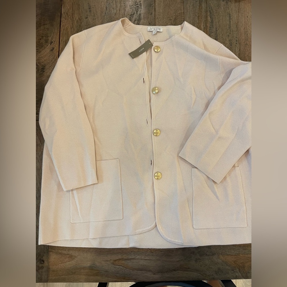 NWT JCREW Sweater Blazer